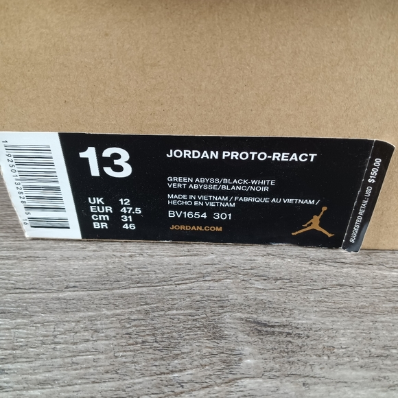 Jordan Proto-React Size 13 - Picture 12 of 15